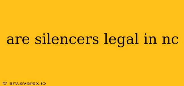 are silencers legal in nc