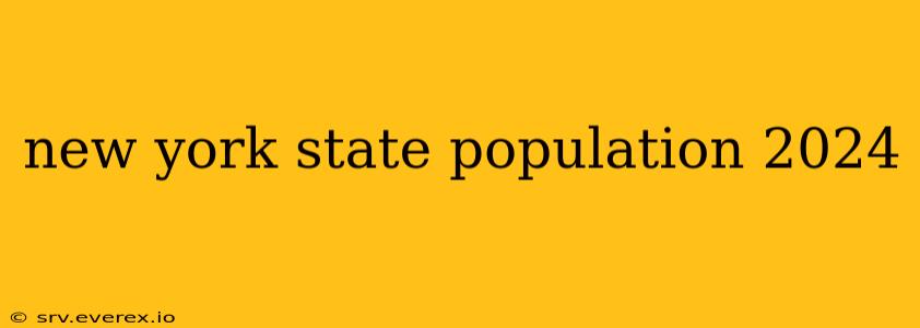 new york state population 2024