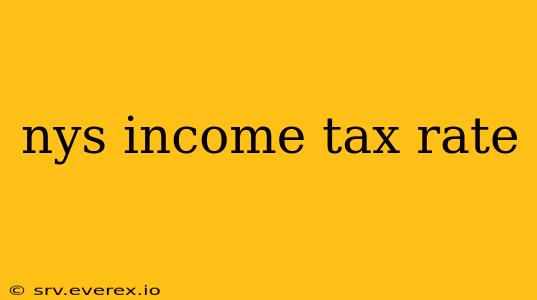 nys income tax rate