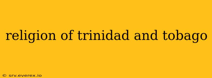 religion of trinidad and tobago
